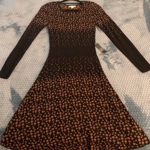 Animal/Leopard/Cheetah/Polka Print Sweater Dress
